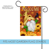 Welcome Fall Gnome Flag image 3