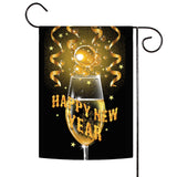 New Year Champagne Flag image 1