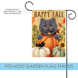 Happy Fall Farm Cat Flag image 3