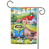 Peace Van Farm Flag image 1