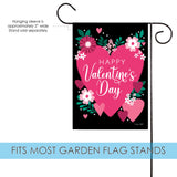 Valentines Flower Hearts Flag image 3