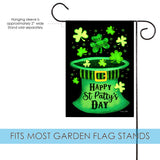 St Patty Top Hatty Flag image 3
