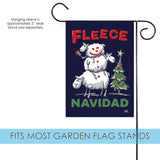 Fleece Navidad Snowman Image 3