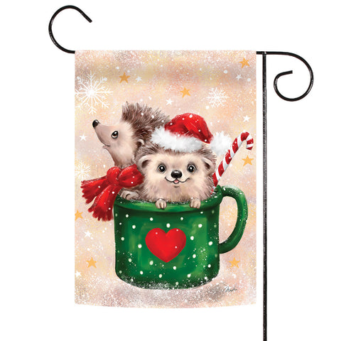 Christmas Coffee Hedgehog Image 1