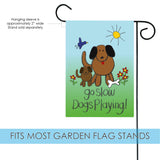 Dogs Playing Flag image 3