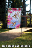 Hummingbirds with Pink Flag image 7