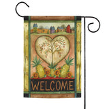 Welcome Heart Flag image 1
