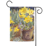 Potted Daffodils Flag image 1