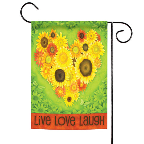 Sunflower Heart Flag image 1