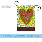 Ladybug Heart Flag image 3