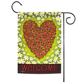 Ladybug Heart Flag image 1