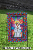 Stained Glass Angel Flag image 7