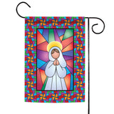 Stained Glass Angel Flag image 1