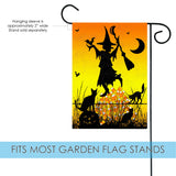 Candycorn Witch Flag image 3