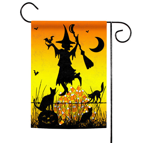 Candycorn Witch Flag image 1