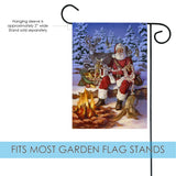 Fireside Santa Flag image 3