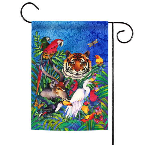 Jungle Friends Flag image 1