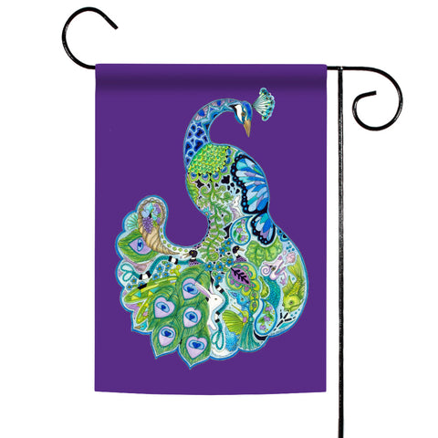 Animal Spirits- Peacock Flag image 1