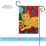 Cattise- Orange Tabby Flag image 3