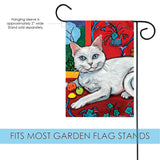Cattise- White Kitty Flag image 3