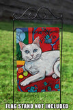 Cattise- White Kitty Flag image 7