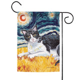 Van Meow- Tuxedo Kitty Flag image 1
