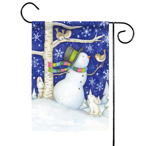 Critter Snowman Flag image 1