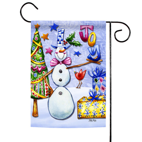 Joyous Snowman Flag image 1