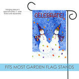 Snowman Celebration Flag image 3