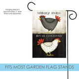 Nobody Here But Us Chickens Flag image 3