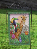 A Giraffe Toucan Share Flag image 7