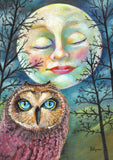 Moonlit Owl Flag image 2