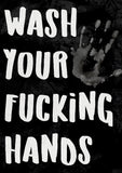 Wash Your Fucking Hands Flag image 2