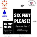 Six Feet Please Flag image 6