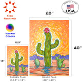 Groovy Cactus Flag image 6