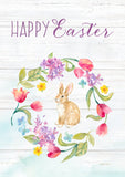 Easter Bunny Wreath Flag image 2