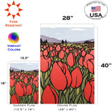Terrific Tulips Flag image 6