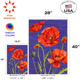 Bright Poppies Flag image 6