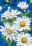 Painted Daisies Flag image 2
