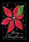 Christmas Poinsettia Flag image 2