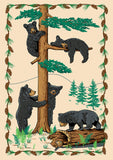 Climbing Bears Flag image 2