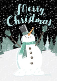 Snowman Christmas Flag image 2