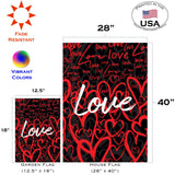 Love Hearts Flag image 6