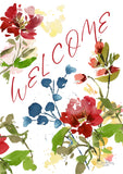 Welcome Blooms Flag image 2