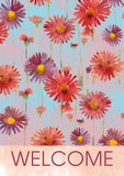 Flower Power Welcome Flag image 2