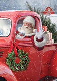 Santa's Truck Flag image 2