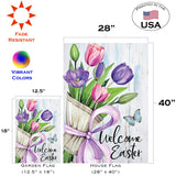 Easter Tulip Bouquet Flag image 6
