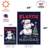 Fleece Navidad Snowman Image 6