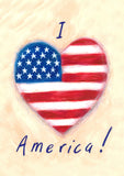 I Heart America Flag image 2