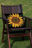 Sunflowers On Black Image 4
